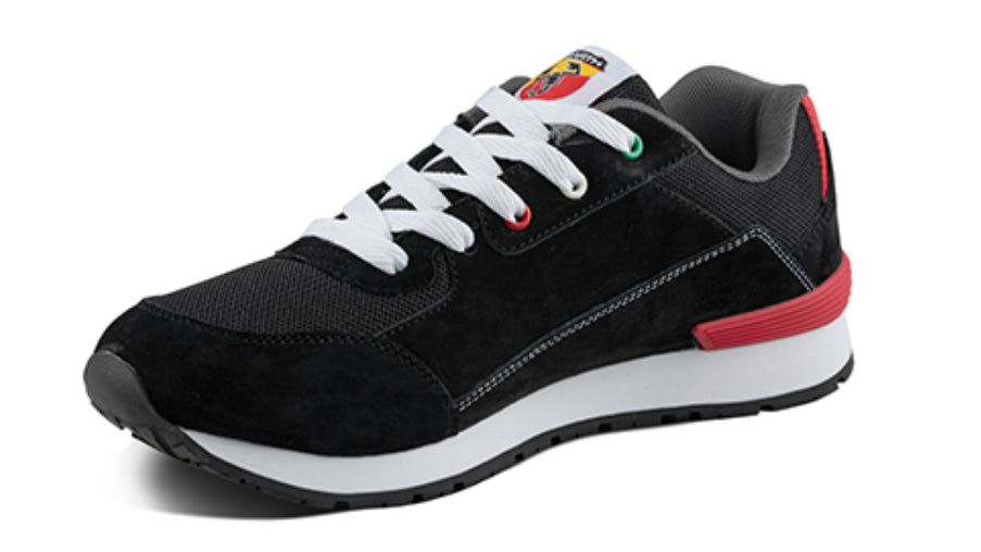 Zapato OCUPACIONAL Abarth Competizione negro/rojo SIN PUNTERA NI PLANTILLA