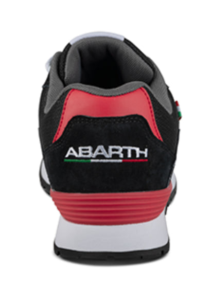 Zapato OCUPACIONAL Abarth Competizione negro/rojo SIN PUNTERA NI PLANTILLA