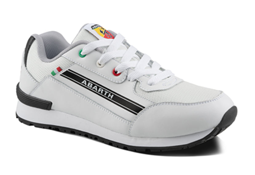 Zapato OCUPACIONAL Abarth Competizione blanco SIN PUNTERA NI PLANTILLA