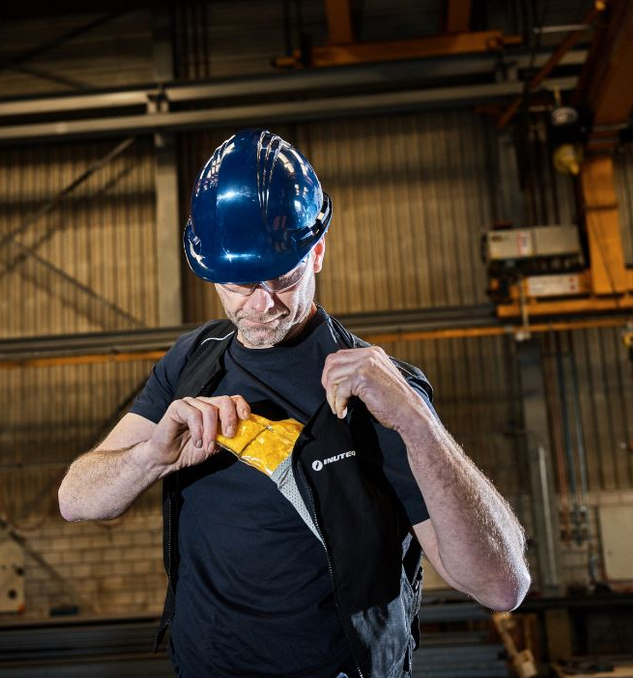 Insertos de refrigeración Inuteq PAC de origen biológico 21ºC constante, Pack de 4 uds