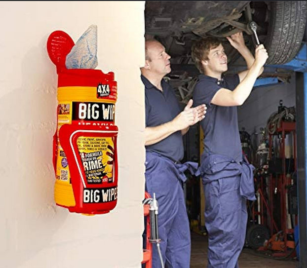 Soporte Dispensador de toallitas Big Wipes para montaje en pared 2421