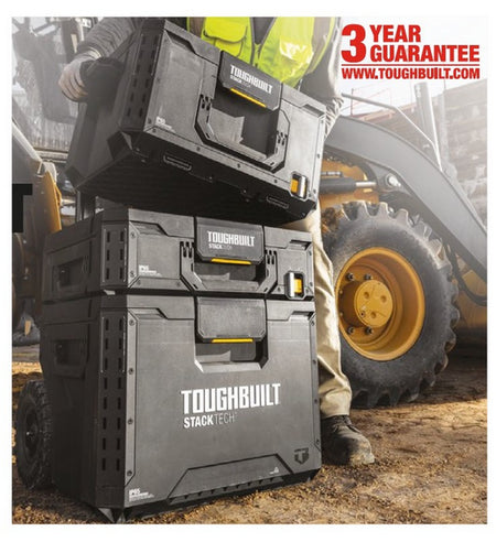 Carro Toughbuilt StackTech de 3 módulos TB-B1D3-B-70R-BEA