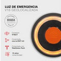 Baliza de señalización de emergencia V16 GSC con geolocalización