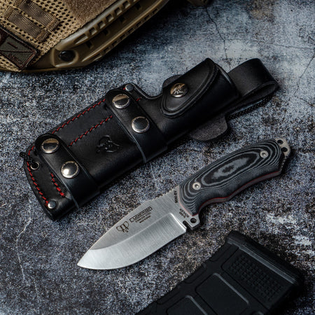 Cuchillo Táctico Cudeman Mini Boina Verde (115-B)