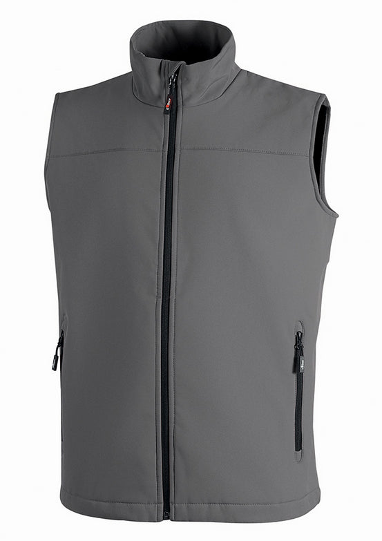 Chaleco U-Power Dublino softshell gris S-5XL