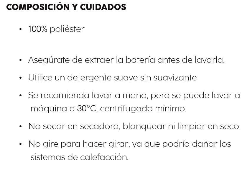 Chaleco G-HEAT HV-02 térmico sin mangas para hombre  S-3XL