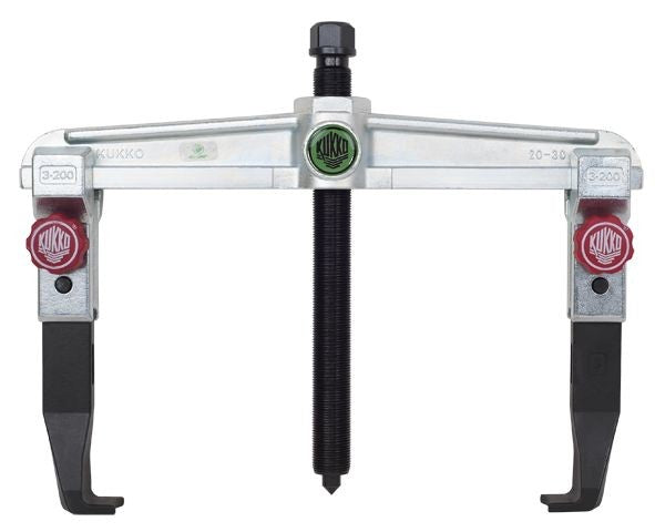 Extractor de rodamientos universal de 2 patas para espacios angostos con regulación rápida (350x200 mm)