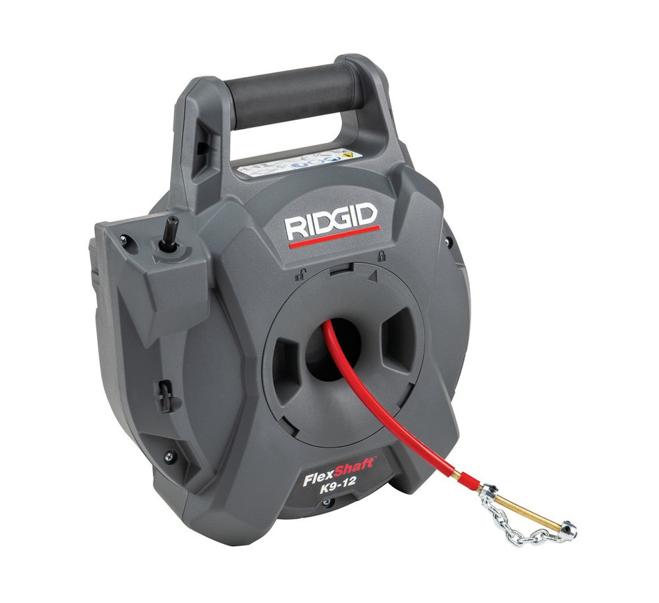 RIDGID FLEXSHAFT K9-12 Máquina para limpieza de drenajes de pared a pared