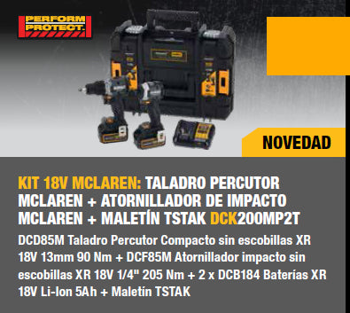 Pack Dewalt DCK200MP2T