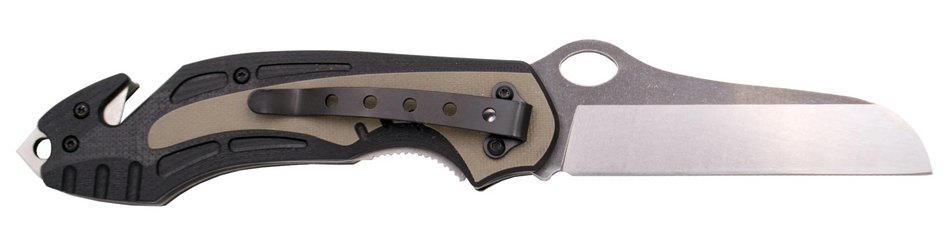 Third Navaja rescate G10 negro y gris TK-N72