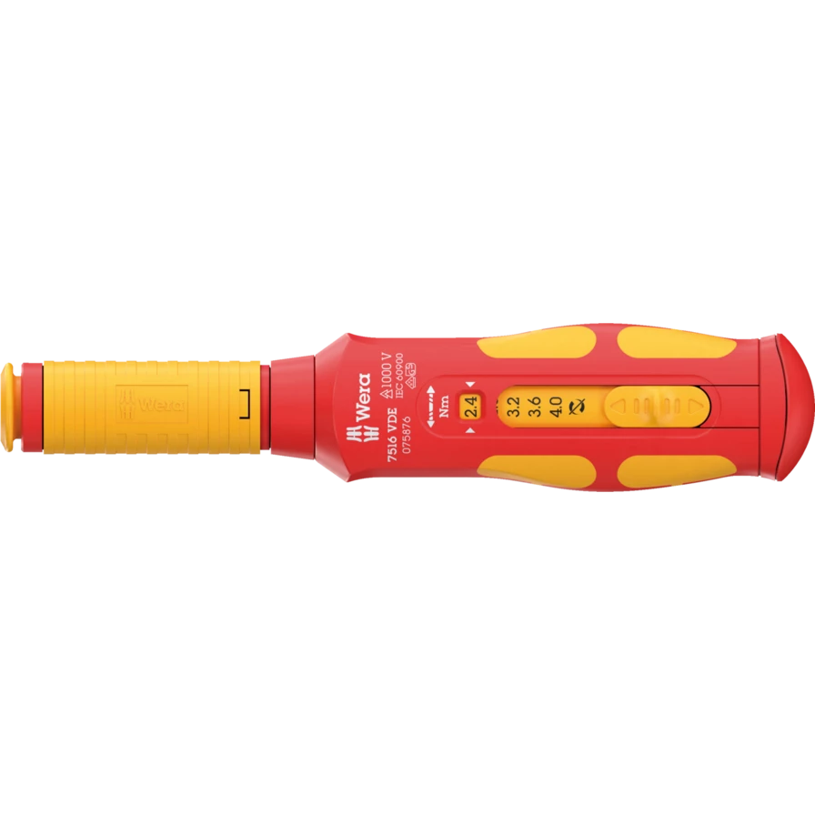 Destornillador dinamométrico VDE Safe-Torque Speed 2.4-4.0 Nm Wera 7516