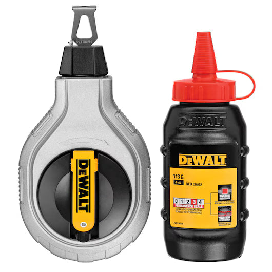 Cordel de Trazado 30m con Polvo Rojo Dewalt DWHT47408-0