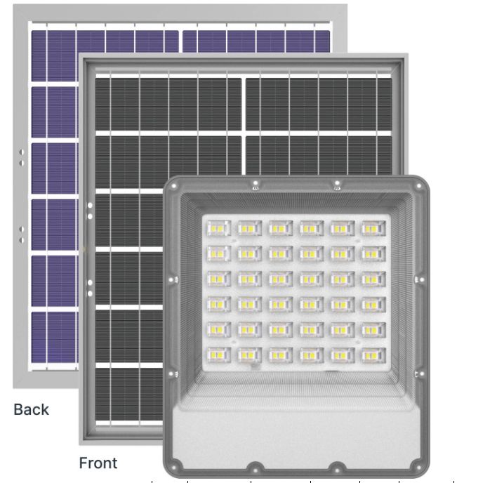Foco Solar Led EXTERIOR 200W 2050Lm