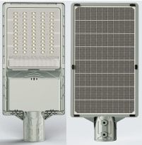 Farola Solar Led ECO 100W 2000Lm con Poste incluido