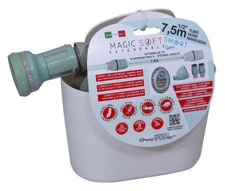 Manguera extensible Magic Soft Smart de 1/2" (12,5 mm) x 7,5 m