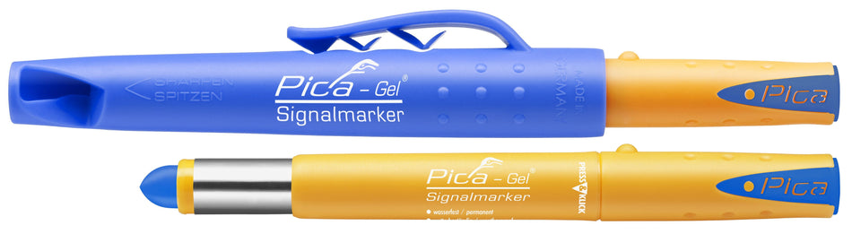 Marcador permanente GEL (Azul) en blister