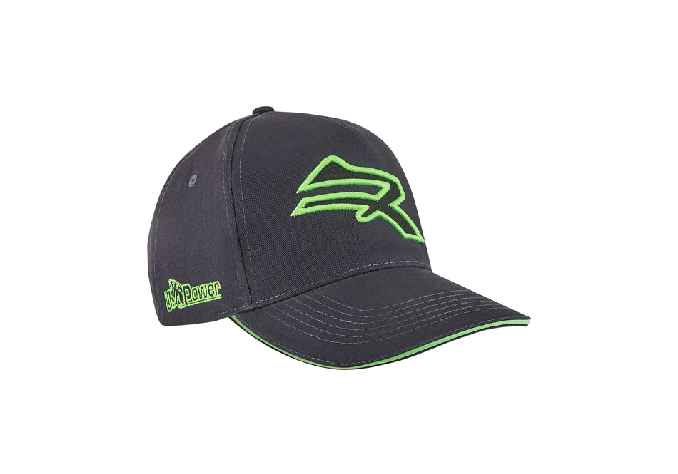 Gorra U-Power  ASPHALT GREY / VERDE FLUO