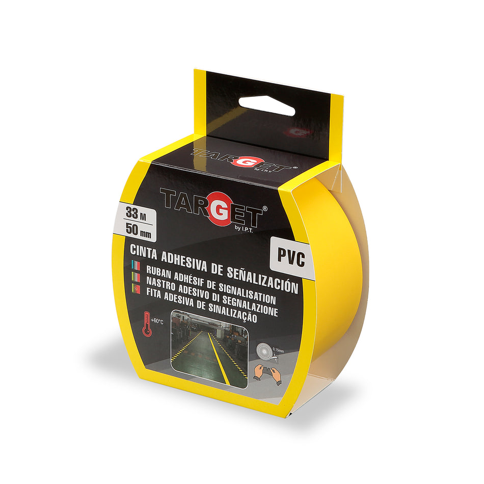 Ipt Cinta Adhesiva De Señalizacion Verde/Blanca De 33 X 50  C13Vb3350