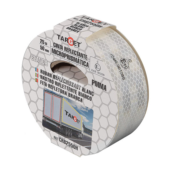 Ipt Cinta Reflectante Blanca 25Mx50Mm Homologada  Crb2550H