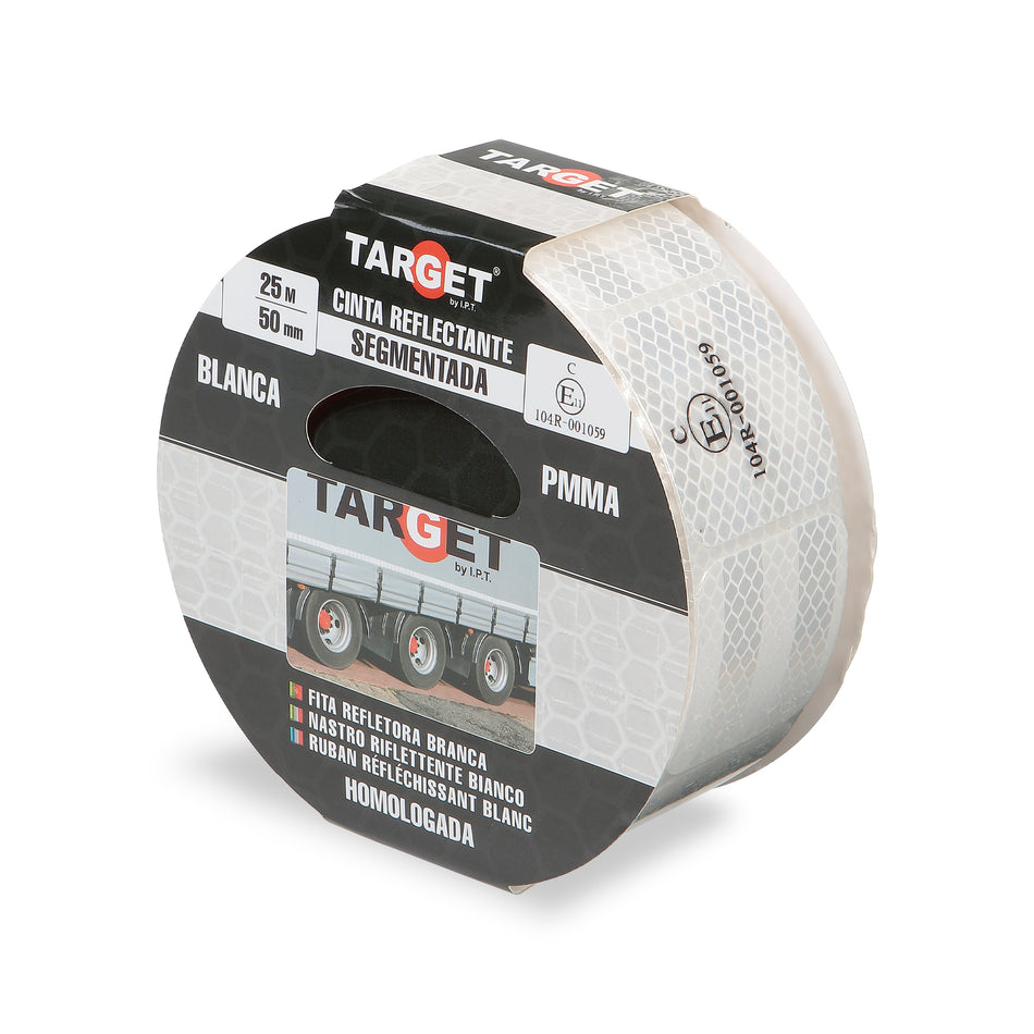 Ipt Cinta Reflec.Segmentada Blanca 25Mx50Mm Homologada Crb2550S