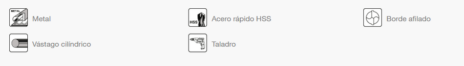 Estuche de brocas Makita para metal 1 - 13 mm, HSS-R, 25 pcs Ref. D-54097