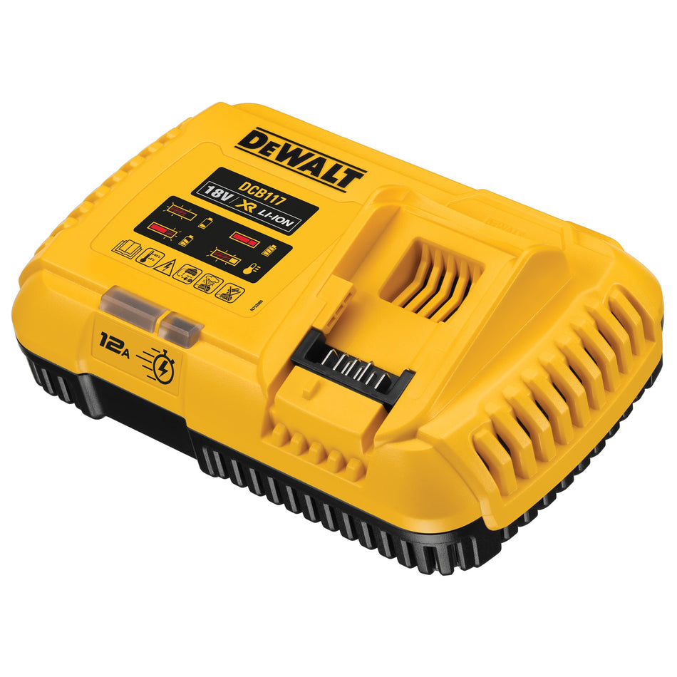 Cargador Rápido 12A XR FLEXVOLT 54V - 18V Dewalt DCB117