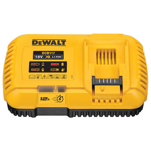 Cargador Rápido 12A XR FLEXVOLT 54V - 18V Dewalt DCB117