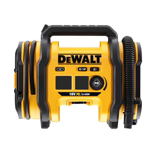 Inflador de Aire 18V / 12V Coche Sin Batería/Cargador Dewalt DCC018N