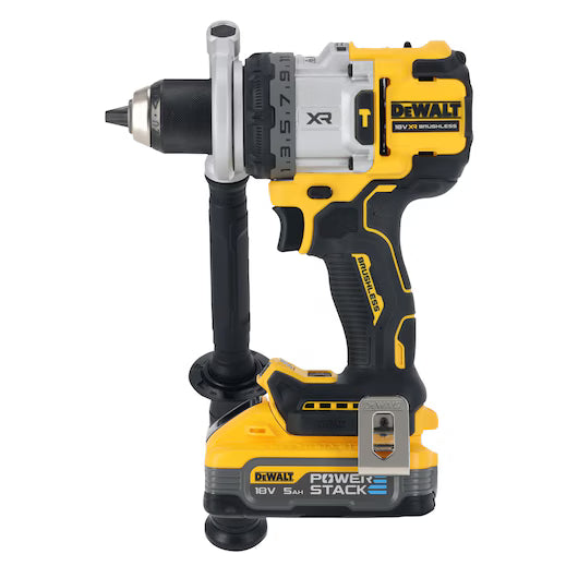 Taladro Percutor XRP 13mm 169Nm con 2 Baterías POWERSTACK 5Ah y TSTAK Dewalt DCD1007H2T