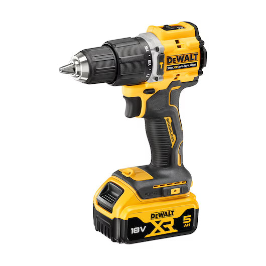 Taladro Edición 100 Aniversario con 2 Baterías 5.0Ah TSTAK Dewalt DCD100YP2T