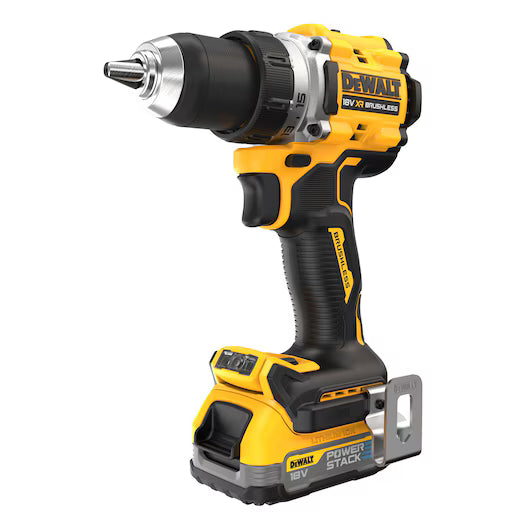 Taladro Atornillador 13mm 109Nm XR 18V con 2 Baterías POWERSTACK y TSTAK Dewalt DCD800E2T