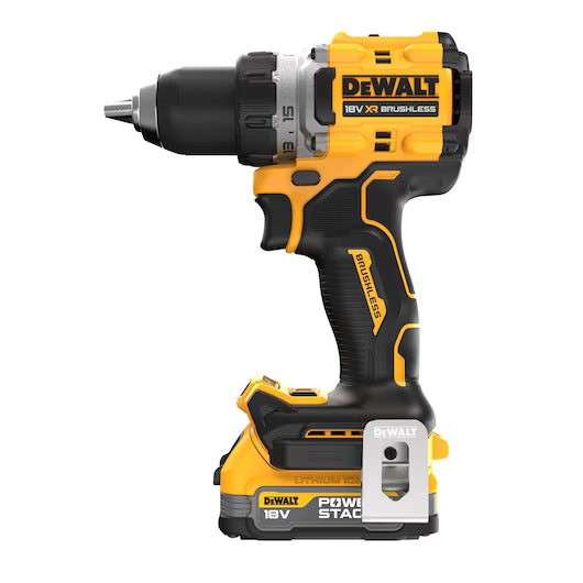Taladro Atornillador 13mm 109Nm XR 18V con 2 Baterías POWERSTACK y TSTAK Dewalt DCD800E2T