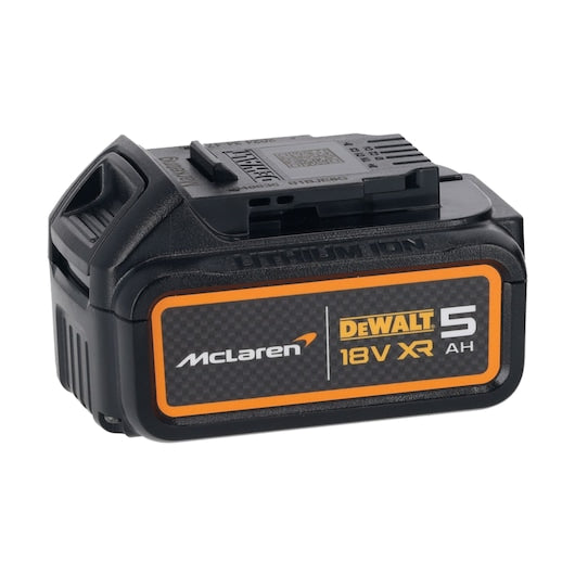 PACK Taladro Percutor 90Nm Edición McLaren XR 18V con 2 Baterías 4Ah TSTAK Dewalt DCD85MM2T