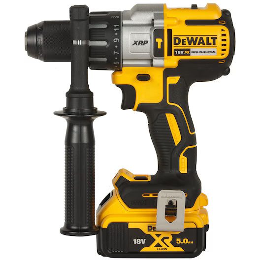 Taladro Percutor XRP XR 18V con 2 Baterías 5Ah y maletín Dewalt DCD996P2