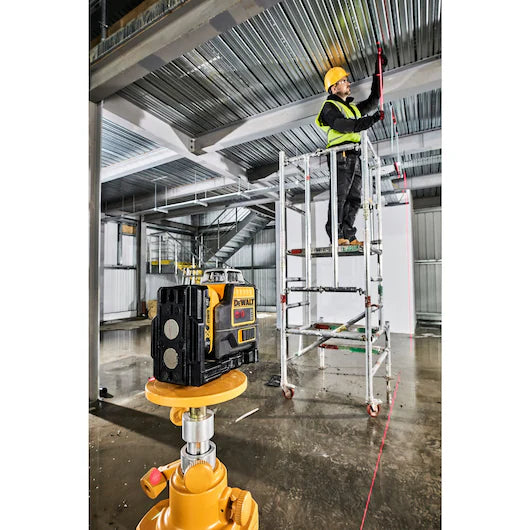 Láser 2x360° Rojo con Batería 12V Dewalt DCE0811D1R