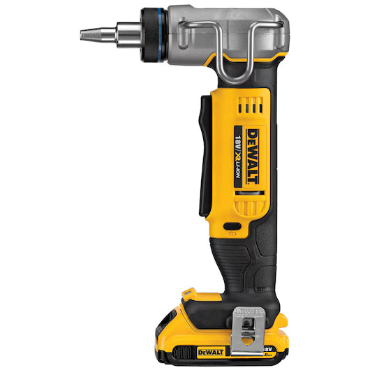 Expandidora de Tubos 18V con 2 Baterías 2Ah 3 Cabezales y TSTAK Dewalt DCE400D2