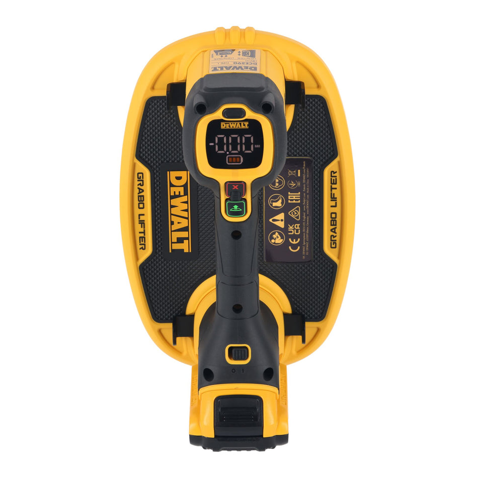 Ventosa Electrónica Grabo XR 18V con 1 Batería 2Ah y TSTAK Dewalt DCE590D1T
