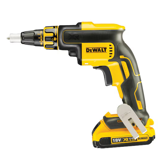 Atornillador Placa de Yeso XR 18V con 2 Baterías 2Ah y TSTAK Dewalt DCF620D2