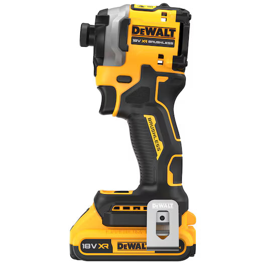 Atornillador de Impacto Compacto 1/4" 205Nm XR 18V con 2 Baterías 5Ah y TSTAK Dewalt DCF850P2T