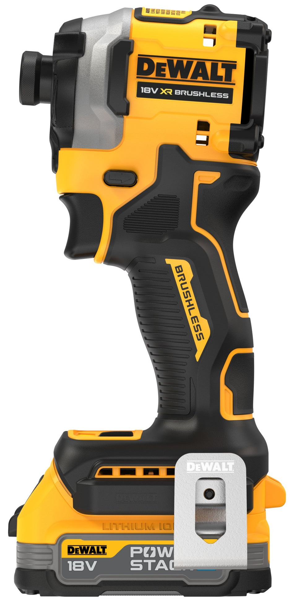 Atornillador de Impacto Compacto 1/4" 205Nm XR 18V con 2 Baterías POWERSTACK y TSTAK Dewalt DCF850E2T