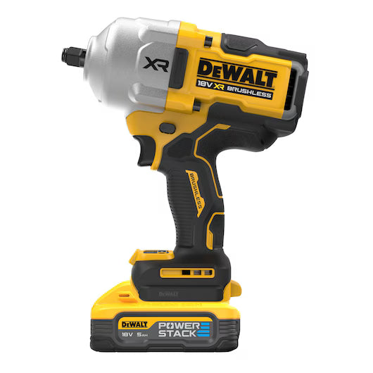 Llave de Impacto Alto Par 1/2" XR 18V con 2 Baterías POWERSTACK 5Ah Dewalt DCF961H2T