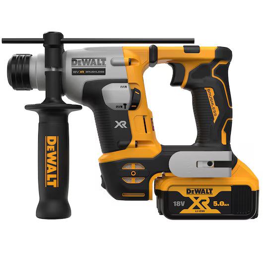 Martillo Electroneumático SDS Plus 1,4J XR 18V con 2 Baterías 5Ah y TSTAK Dewalt DCH172P2