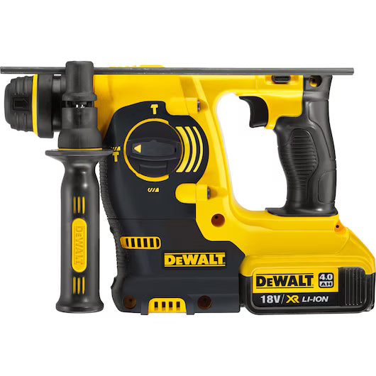 Martillo Electroneumático SDS Plus 2,1J 3 Modos XR 18V con 2 Baterías 4Ah y Maletín Dewalt DCH253M2