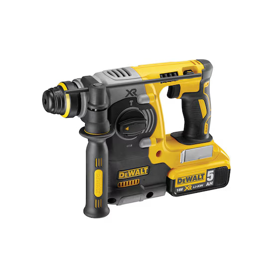 Martillo Electroneumático SDS Plus 3J XR 18V con 2 Baterías 5Ah Dewalt DCH273P2T