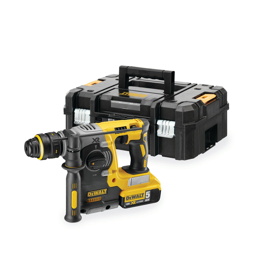Martillo Electroneumático SDS Plus 3J XR 18V con 2 Baterías 5Ah Dewalt DCH273P2T
