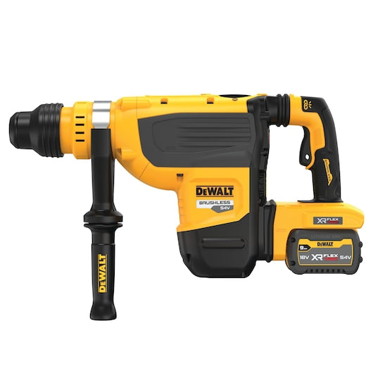 Martillo Electroneumático SDS Max 13,3J 2 Modos XR FLEXVOLT con 2 Baterías 9Ah y Maletín Dewalt DCH735X2