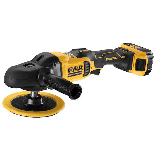 Pulidora Rotativa para Metal XR 18V con 2 Baterías 5Ah Dewalt DCM849P2