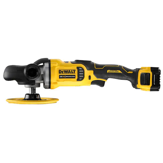 Pulidora Rotativa para Metal XR 18V con 2 Baterías 5Ah Dewalt DCM849P2
