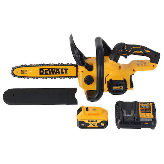 Motosierra Compacta 30cm XR 18V con 1 Batería 5Ah Dewalt DCMCS565P1