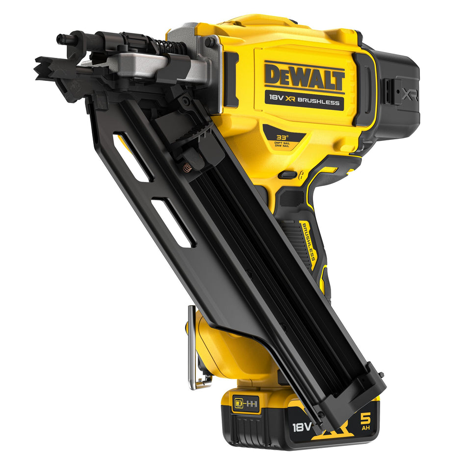 Clavadora de Estructuras XR 18V con 2 Baterías 5Ah Dewalt DCN930P2